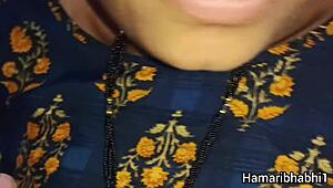 Desi bhabhi enjoys secret home fun while husband away