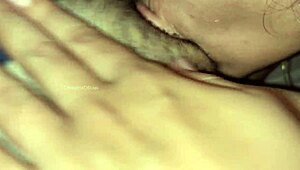 Whispered ASMR JOI teases solo lesbian oral play