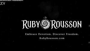 her topless boobs bounce during cum swallowing edging therapy