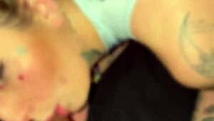 he blasted hot cumshot all over my chocolate skin