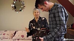 Granny savana takes brutal pounding from massive hard cock! Agedlove delivers!