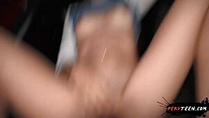 Pervy Blonde Teen Slut Busted Banging Big Cock Outdoors