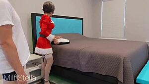 Mrs. Claus Pays Sleigh Bill with Tight Ass Fuck
