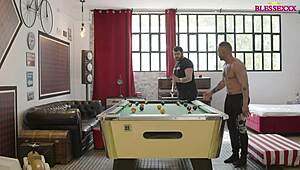 straight guys, why you teasing those balls like that on camera?