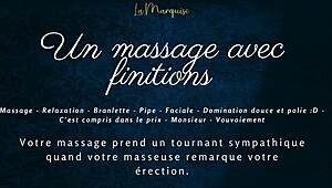 Ever Wondered How a French Massage Ends in a Steamy Blowjob Finish?