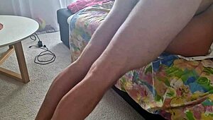 stepmom begs stepson fill her wet pussy with cum