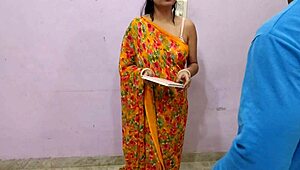 Saara's Tight Teacher Ass Fucked Hard Twice Till Cum Drips in Hindi!