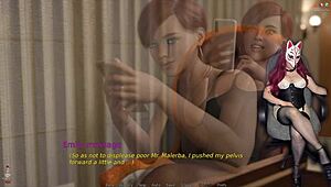 just married bride licks pussy to orgasm at work office 😍💦