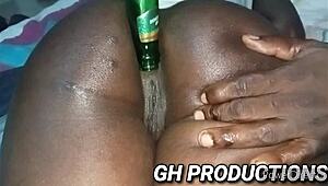 imagine shoving that club bottle deep in yaa yaas pussy and ass