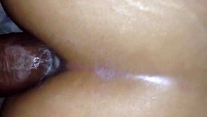 feels so good homemade pounding sexy thai girl's ass with my monster cock