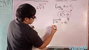 265 Álgebra Erótica Logarítmica Ends in Japanese Teacher's Accidental Creampie