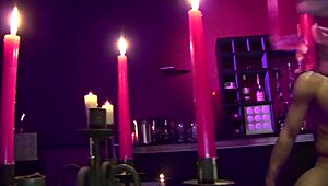 Hey alexis, dare you rip clothes and masturbate shaved pussy in heels at strip club?