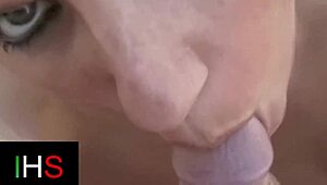 Fantastic Blonde Milf Rides Cock Anal Bent Over with Shaved Pussy Lick