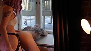 oh god hotel strapon pegging her sooo deep i cant even... femdom bliss