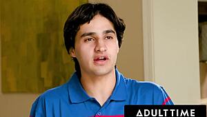 Horny MILF Pool Party Turns into Reverse Gangbang Frenzy for Neighborhood Stud!