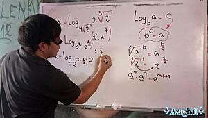 265 Álgebra Erótica Logarítmica Ends in Japanese Teacher's Accidental Creampie