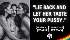 my best friends watch me finger my wet pussy with dildo in our steamy outdoor lesbian threesome