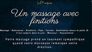 Ever Wondered How a French Massage Ends in a Steamy Blowjob Finish?