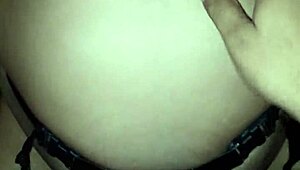 Girl Takes Control Pleasuring Guy with Strapon Twist