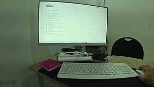 chubby latina milf boss gets so cachondo i bend her over doggystyle ride cowgirl creampie her big pussy lips till she moans puta slut