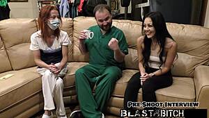 ever wonder how Blaire Celeste handles a throbbing cock before her pussy takes a cum blast?
