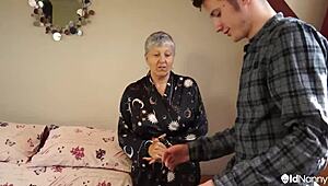 Granny savana takes brutal pounding from massive hard cock! Agedlove delivers!