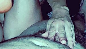 every day i jerk off my housewife's cock close-up till she cums hard