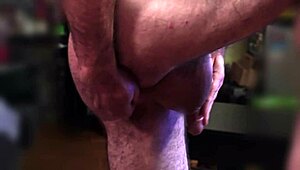 tease your ass with toys then blast that huge cumshot all over