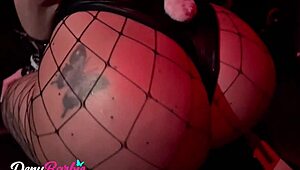Milf with massive ass seduces boy amid wild party chaos