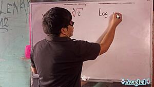 265 Álgebra Erótica Logarítmica Ends in Japanese Teacher's Accidental Creampie