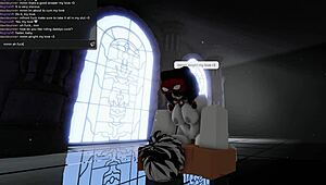 spider-girl rides daddy's monster cock rough til webbed in big cum load