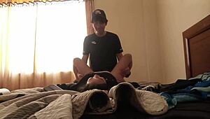 my 18yo christian friend and i fuck nonstop every time we meet her bf thinks church