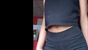 god i love dancing in this tiny outfit showing off my perfect skinny latina body everyone stares