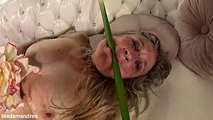 solo milf fists wet pussy to squirting mega orgasm closeup