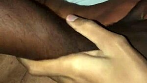 whoa check out this busty dominican chick jerking me off then sucking