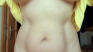 britney swallows while dropping massive natural tits nonstop in homemade boob reveal compilation