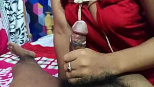 Hot Bhabhi Plays With Devar's Big Dick Then Gets Fucked Hard