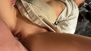 Sexy spanish teacher bends over desk heels on for my massive cock pounding in class
