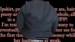 oops i meant ta say this british mature's upskirt leads ta her asshole gettin cum splashed all ova