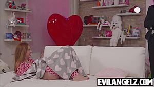 stepdad caught teen holly molly and fucked her tight ass pov taboo