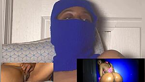 Ebony Babe's Wet Pussy Dripping in Eye-Rolling Squirt