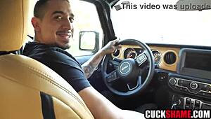 Cuckold Hubby Watches Wife Get Pounded By Uber Driver Hard!