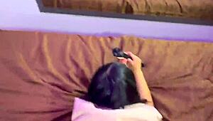 Taking busty latina secretary to hotel for secret fat milf pounding away from husband