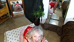 welcome to dawn's world - you won't need those pants once i finger this hairy mature pussy?