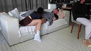 fucking my best friend's girlfriend while he games in dorm