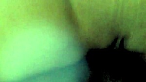 Wet slut screams in bent over doggystyle quickie pounding