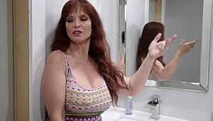 Stepson Catches Stepmom Spying Leads to Sloppy Blowjob