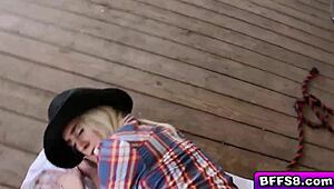 i ride that cowboys huge cock bouncing my pussy cowgirl style