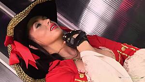 oh man... i love how this beautiful brunette cutie bends over n screws tha sailor deep doggystyle!!