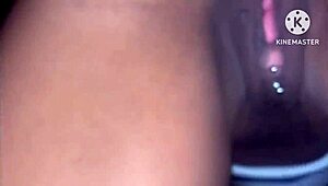 Thrilling Wife Fucks Two Men on Highway Walkway